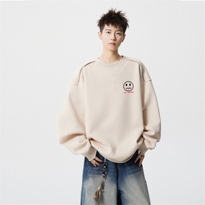 得物供货、重磅420克现货 圆领卫衣宽松HD019-1-WY2629LL-P35图片