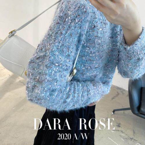 秋冬新品特殊工艺重工毛衣，女装针织衫/毛衣，DARA ROSE