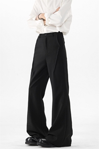 2026 春季新款 无影墙大码美式打褶微喇西裤M-5X HK25105-特P30图片