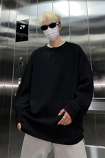 亨利领长袖T恤男XH84-特p20，男装T恤，电商B367