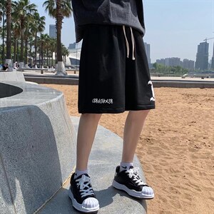 夏季新品青年男装大码时尚百搭休闲五分运动短裤D628P26图片
