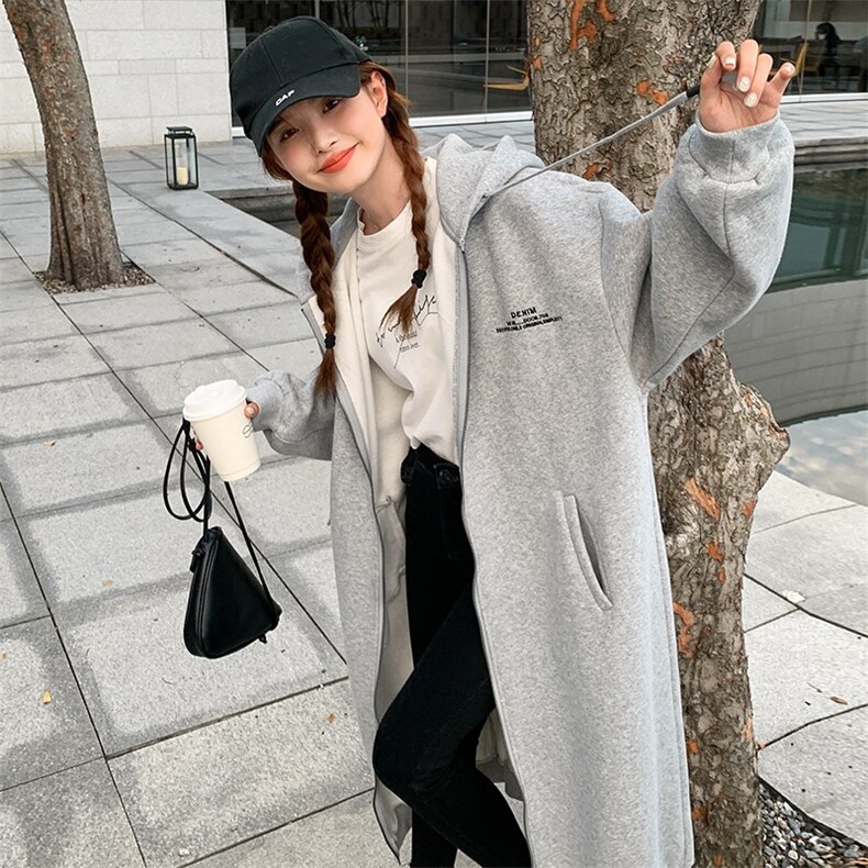 新品现货有秋冬连帽卫衣宽松加绒加厚款号T192-P125K188,女装卫衣/绒衫,浙宝305