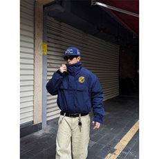 【】美式复古潮牌豹纹工装棉衣男女保暖加厚棉服潮SW330P105，男装棉衣，星座1112-1