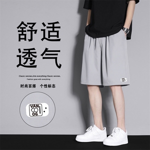 冰丝五分裤夏季男薄款时尚百搭宽松速干运动DK505-特批-1739图片