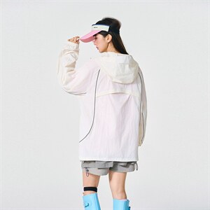 UPF50+有报告 凉感轻薄透气宽松大码潮流防晒服 DQC657-P48图片