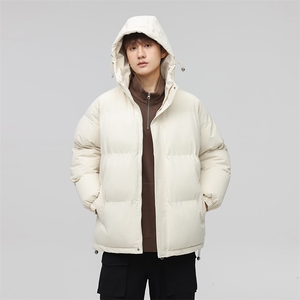 2025日系连帽保暖防风防水撞色棉衣面包服外套男女同款XY2277-P55图片