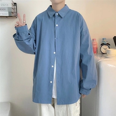 印花日系时尚青春流行秋季潮新款慵懒衬衫男SY080P32，男装衬衫，星座1116-2