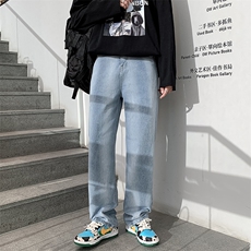 牛仔裤男宽松直筒裤K725P45，男装牛仔裤，星座1116-2