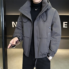新标90绒有店主风冬季男士休闲连帽羽绒服外套25992-P275，男装羽绒服，电商B338