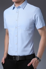 AD20356钱塘2020-3夏季男士精品短袖衬衫P60，男装衬衫，钱塘207-3