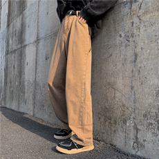 美式vibe风裤子ins高街牛仔裤男直筒裤X5571-桥洞图-P60-限78，男装牛仔裤，电商A061-1