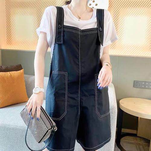 夏季单色背带裤，女装，斐媞梦 FTM