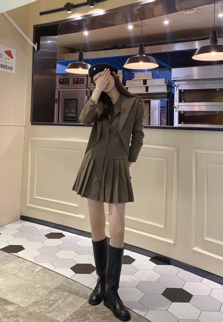 小披肩西装连衣裙，女装西装，柏多伊俪