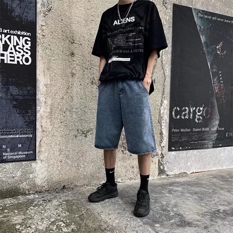牛仔裤男牛仔短裤K005P35，男装牛仔裤，星座1116-2