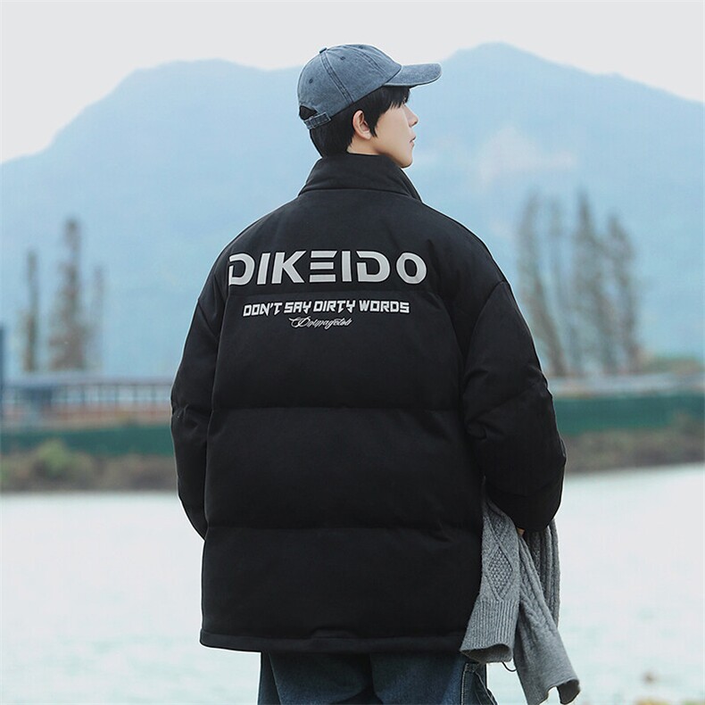 2023冬季新款cityboy大码麂皮绒印花棉衣M-5XHM22602-P115,男装棉衣,电商A022