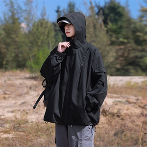 大货三防夹克多拉链冲锋衣宽松男外套DSA157B-JK1562-P60图片