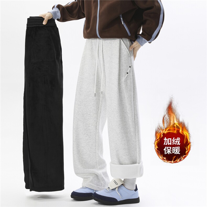 冬季休闲裤卫裤加绒D329-QM261-薄款特P45控88加绒P55，男装休闲裤，电商D329