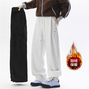 冬季休闲裤卫裤加绒D329-QM261-薄款特P45控88加绒P55，男装休闲裤，电商D329