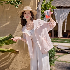2026夏季新款女轻薄透气原纱防晒衣外套，女装防晒衣，可可小西