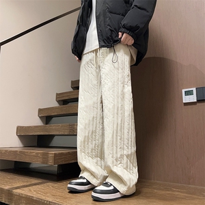 11冬季新款羽绒棉裤休闲裤男女美式加厚裤XZ211-1-K2377-P65图片