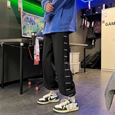 男春季潮流时尚休闲冰丝长裤K8013P31，男装休闲裤，星座1116-2