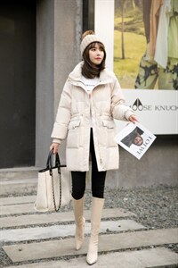 【现货】亮晶晶羽绒服图片