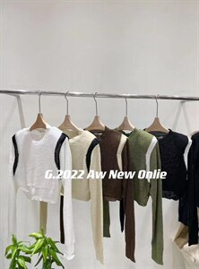 新款针织上衣 均码 现货图片