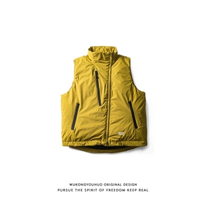 冬季复古山系户外羽绒马甲男潮牌保暖羽绒服外套MJ2267 P95图片