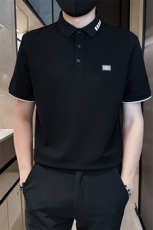 2025夏季新款短袖提醒翻领Polo衫时尚T恤22530-P48，男装T恤，电商D342