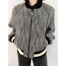 男廓形夹克加厚保暖棉服个性美潮外套宽松百搭飞行服HHT159P84，男装夹克，星座1013-5
