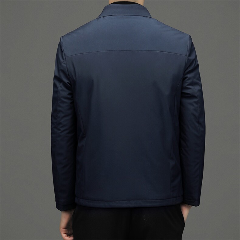 棉衣男秋冬季宽松中年商务休闲爸爸冬装棉服外套上衣2023新款男装,男装棉衣,电商B212（原钱塘6029）