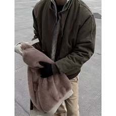 现货蛇年限定座山雕外套可拆卸帽加绒帆布棉服夹克LM90866-p180，男装棉衣，星座1008