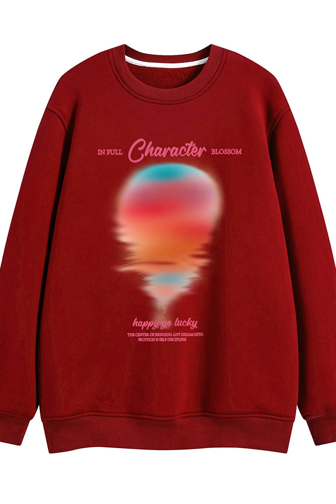 白底新款秋季时尚百搭宽松字母印花圆领卫衣W6188P30控48,男装卫衣,电商A268-1