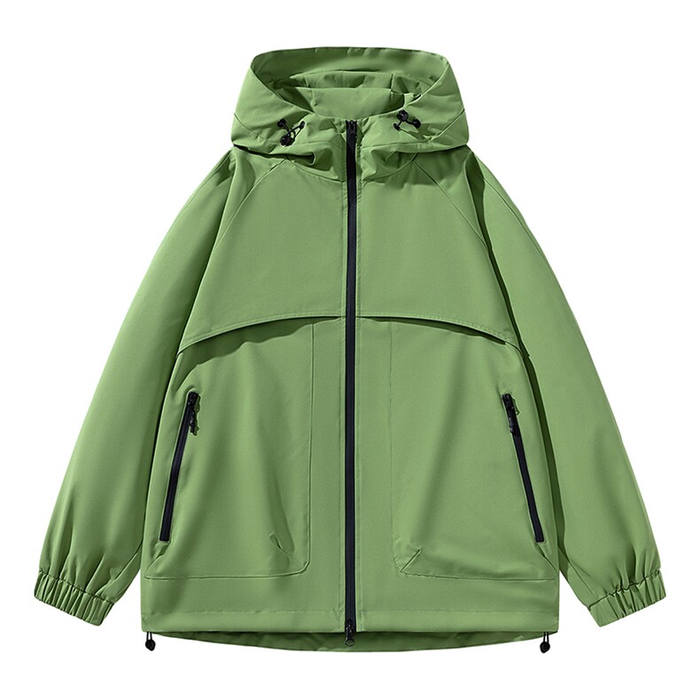 白底二开宽松冲锋衣工装夹克百搭简约外套YHJK-W6602-P70控119,男装夹克,星座717