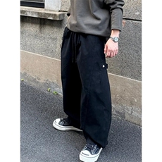 秋季宽松直筒休闲裤男士多口袋大码户外工装裤阔腿长裤子，男装工装外套，四季星座505