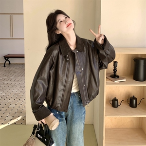 已出大货【26春新款】皮衣外套 2D001-6767-P165-K268图片