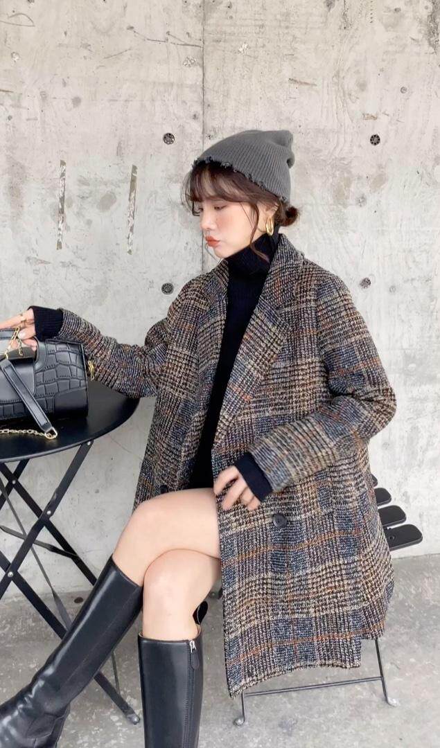 尼料大衣，其它，女人家淼漫