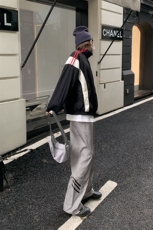 B221美式ins街头hiphop休闲情侣宽松运动裤子LK23117-P60控78，男装休闲裤，电商B221