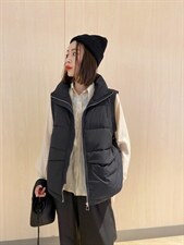 6898羽绒马甲，女装马甲，艾辰莉