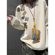 XZ809A/SYR30/特P19/控38肌理感V领长袖T恤卫衣，男装T恤，星座809A(原222-1)