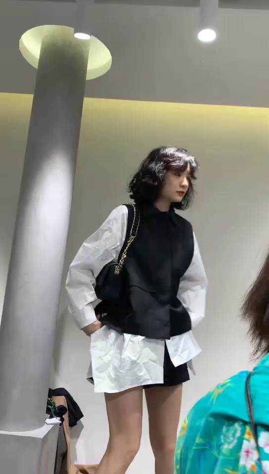 假两件拼西装料，女装西装，浪漫E点