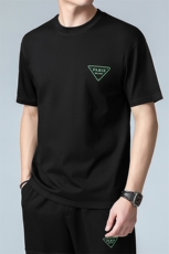 刺绣薄款T恤POLO衫男2023夏季新款短袖圆领时尚时尚百搭男装，男装T恤，电商B212（原钱塘6029）