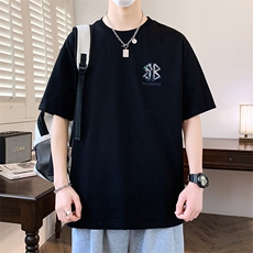 夏季男短袖t恤高品质多工艺发泡印大码T恤衫HF8358-P34，男装T恤，星座1206（原A206）
