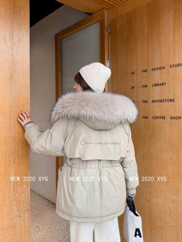 大毛领羽绒服，女装羽绒服，幸运阁