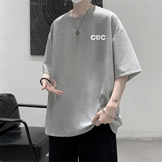 华夫格t恤男短袖男大码五分袖大皂风HT73294-P22，男装T恤，电商A040