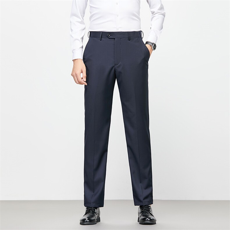 精纺羊毛高货男士西裤休闲西裤主推轻奢，男装西裤，钱塘207-1