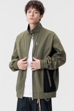美式大码休闲夹克外套8576-P70控129大码元，男装夹克，星座209