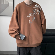 8XL圆领卫衣男超大码胖子肥佬大号长袖t恤S6393-P28，男装卫衣，电商A040