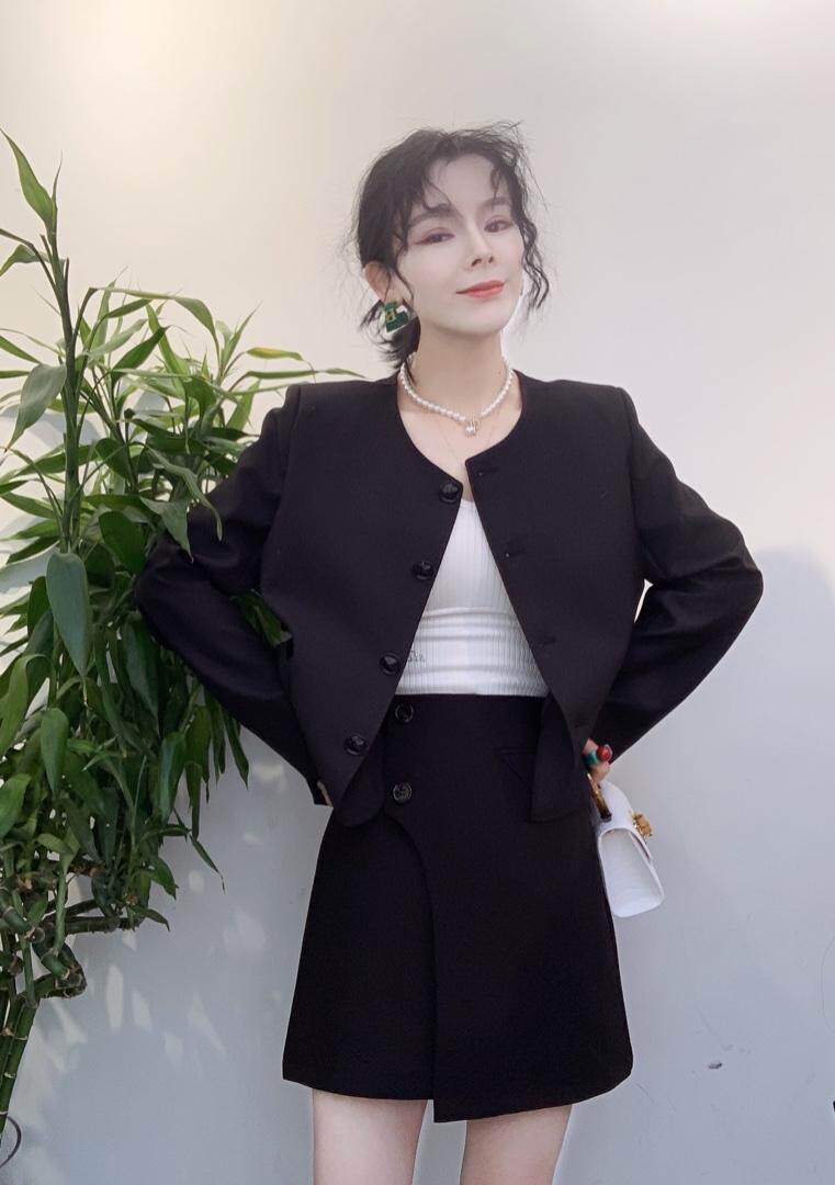 春款新款手工明线缝制小外套黑杏两色，其它，瑟拉·女人缘