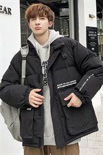 【】A003-HY8005-P130秋冬新款立领大口袋棉衣外套港仔2，男装棉衣，电商A003